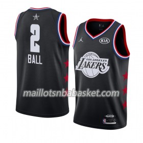 Maillot Homme Los Angeles Lakers Lonzo Ball 2 2019 All-Star Jordan Brand Noir Swingman